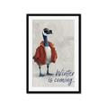 Picture of Winter is Coming III _GroupedProduct_Rectangle_Portrait_Framed_Matted_