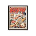 Picture of Nigiri Nights _GroupedProduct_Rectangle_Portrait_Framed_Matted_