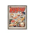 Picture of Nigiri Nights _GroupedProduct_Rectangle_Portrait_Framed_Matted_