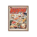 Picture of Nigiri Nights _GroupedProduct_Rectangle_Portrait_Framed_Matted_