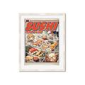 Picture of Nigiri Nights _GroupedProduct_Rectangle_Portrait_Framed_Matted_