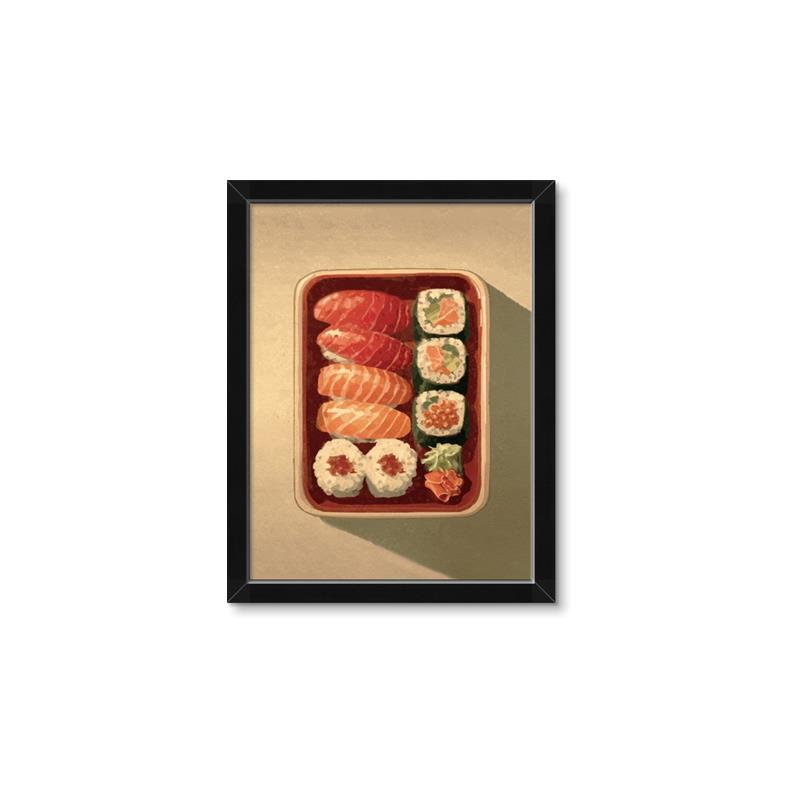 Picture of Bento Box _GroupedProduct_Rectangle_Portrait_Framed_Matted_