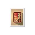 Picture of Bento Box _GroupedProduct_Rectangle_Portrait_Framed_Matted_