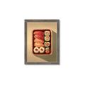 Picture of Bento Box _GroupedProduct_Rectangle_Portrait_Framed_Matted_