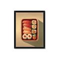Picture of Bento Box _GroupedProduct_Rectangle_Portrait_Framed_Matted_