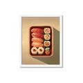 Picture of Bento Box _GroupedProduct_Rectangle_Portrait_Framed_Matted_