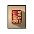 Picture of Bento Box _GroupedProduct_Rectangle_Portrait_Framed_Matted_