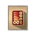 Picture of Bento Box _GroupedProduct_Rectangle_Portrait_Framed_Matted_