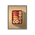 Picture of Bento Box _GroupedProduct_Rectangle_Portrait_Framed_Matted_