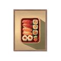 Picture of Bento Box _GroupedProduct_Rectangle_Portrait_Framed_Matted_