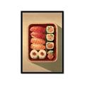 Picture of Bento Box _GroupedProduct_Rectangle_Portrait_Framed_Matted_