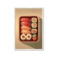 Picture of Bento Box _GroupedProduct_Rectangle_Portrait_Framed_Matted_