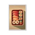 Picture of Bento Box _GroupedProduct_Rectangle_Portrait_Framed_Matted_