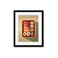 Picture of Bento Box _GroupedProduct_Rectangle_Portrait_Framed_Matted_