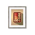 Picture of Bento Box _GroupedProduct_Rectangle_Portrait_Framed_Matted_