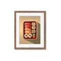 Picture of Bento Box _GroupedProduct_Rectangle_Portrait_Framed_Matted_