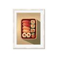 Picture of Bento Box _GroupedProduct_Rectangle_Portrait_Framed_Matted_