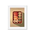 Picture of Bento Box _GroupedProduct_Rectangle_Portrait_Framed_Matted_