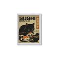 Picture of The Salmon Thief _GroupedProduct_Rectangle_Portrait_Framed_Matted_