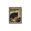 Picture of The Salmon Thief _GroupedProduct_Rectangle_Portrait_Framed_Matted_