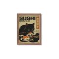Picture of The Salmon Thief _GroupedProduct_Rectangle_Portrait_Framed_Matted_