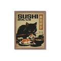 Picture of The Salmon Thief _GroupedProduct_Rectangle_Portrait_Framed_Matted_