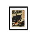 Picture of The Salmon Thief _GroupedProduct_Rectangle_Portrait_Framed_Matted_