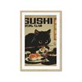 Picture of The Salmon Thief _GroupedProduct_Rectangle_Portrait_Framed_Matted_