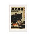 Picture of The Salmon Thief _GroupedProduct_Rectangle_Portrait_Framed_Matted_