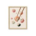 Picture of Sushi Situation _GroupedProduct_Rectangle_Portrait_Framed_Matted_