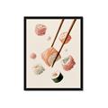 Picture of Sushi Situation _GroupedProduct_Rectangle_Portrait_Framed_Matted_