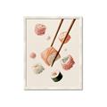 Picture of Sushi Situation _GroupedProduct_Rectangle_Portrait_Framed_Matted_
