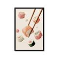 Picture of Sushi Situation _GroupedProduct_Rectangle_Portrait_Framed_Matted_