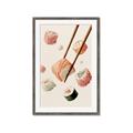 Picture of Sushi Situation _GroupedProduct_Rectangle_Portrait_Framed_Matted_