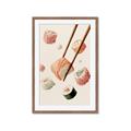 Picture of Sushi Situation _GroupedProduct_Rectangle_Portrait_Framed_Matted_