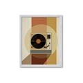 Picture of Grooves and Grids _GroupedProduct_Rectangle_Portrait_Framed_Matted_