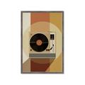 Picture of Grooves and Grids _GroupedProduct_Rectangle_Portrait_Framed_Matted_