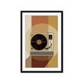 Picture of Grooves and Grids _GroupedProduct_Rectangle_Portrait_Framed_Matted_