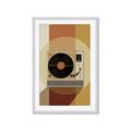 Picture of Grooves and Grids _GroupedProduct_Rectangle_Portrait_Framed_Matted_