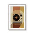 Picture of Grooves and Grids _GroupedProduct_Rectangle_Portrait_Framed_Matted_