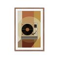 Picture of Grooves and Grids _GroupedProduct_Rectangle_Portrait_Framed_Matted_