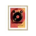 Picture of Haus Music  _GroupedProduct_Rectangle_Portrait_Framed_Matted_