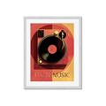 Picture of Haus Music  _GroupedProduct_Rectangle_Portrait_Framed_Matted_
