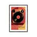 Picture of Haus Music  _GroupedProduct_Rectangle_Portrait_Framed_Matted_