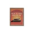 Picture of Drop the Needle, Raise the Vibe _GroupedProduct_Rectangle_Portrait_Framed_Matted_
