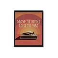 Picture of Drop the Needle, Raise the Vibe _GroupedProduct_Rectangle_Portrait_Framed_Matted_