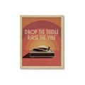 Picture of Drop the Needle, Raise the Vibe _GroupedProduct_Rectangle_Portrait_Framed_Matted_