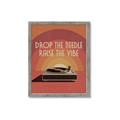 Picture of Drop the Needle, Raise the Vibe _GroupedProduct_Rectangle_Portrait_Framed_Matted_