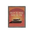 Picture of Drop the Needle, Raise the Vibe _GroupedProduct_Rectangle_Portrait_Framed_Matted_