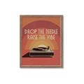 Picture of Drop the Needle, Raise the Vibe _GroupedProduct_Rectangle_Portrait_Framed_Matted_